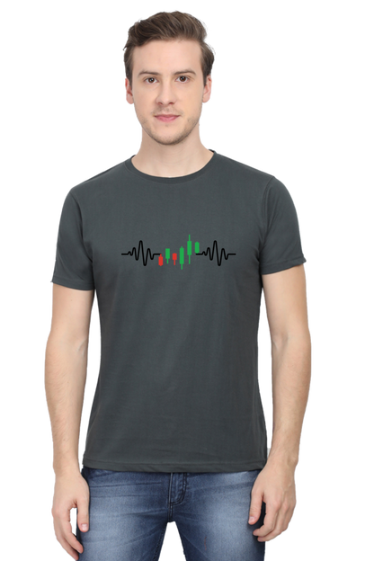 Trader's Heartbeat (T-Shirt) - tickermart.com