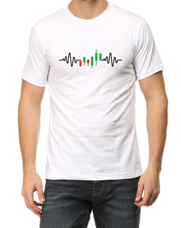 Trader's Heartbeat (T-Shirt) - tickermart.com