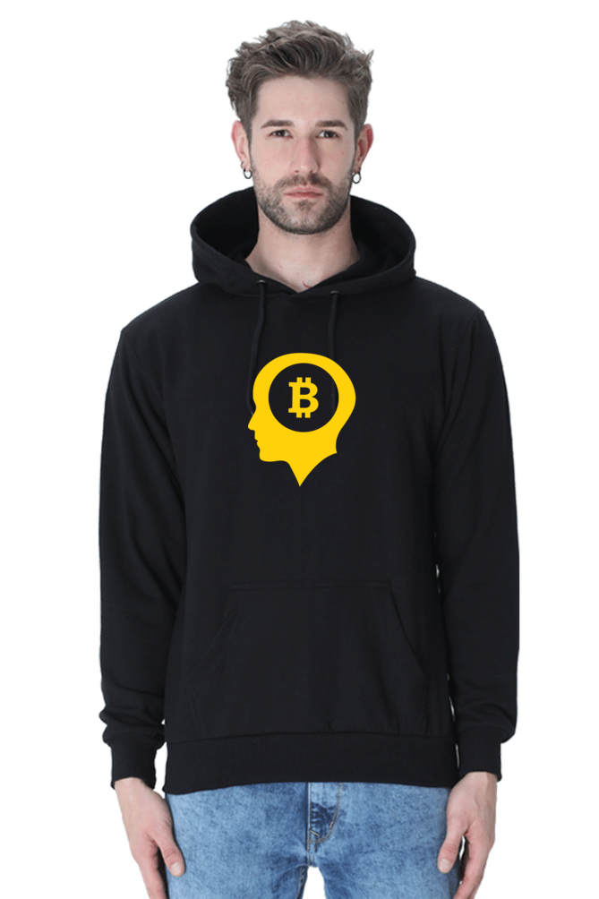 BTC inside brain (Hoodie) - tickermart.com