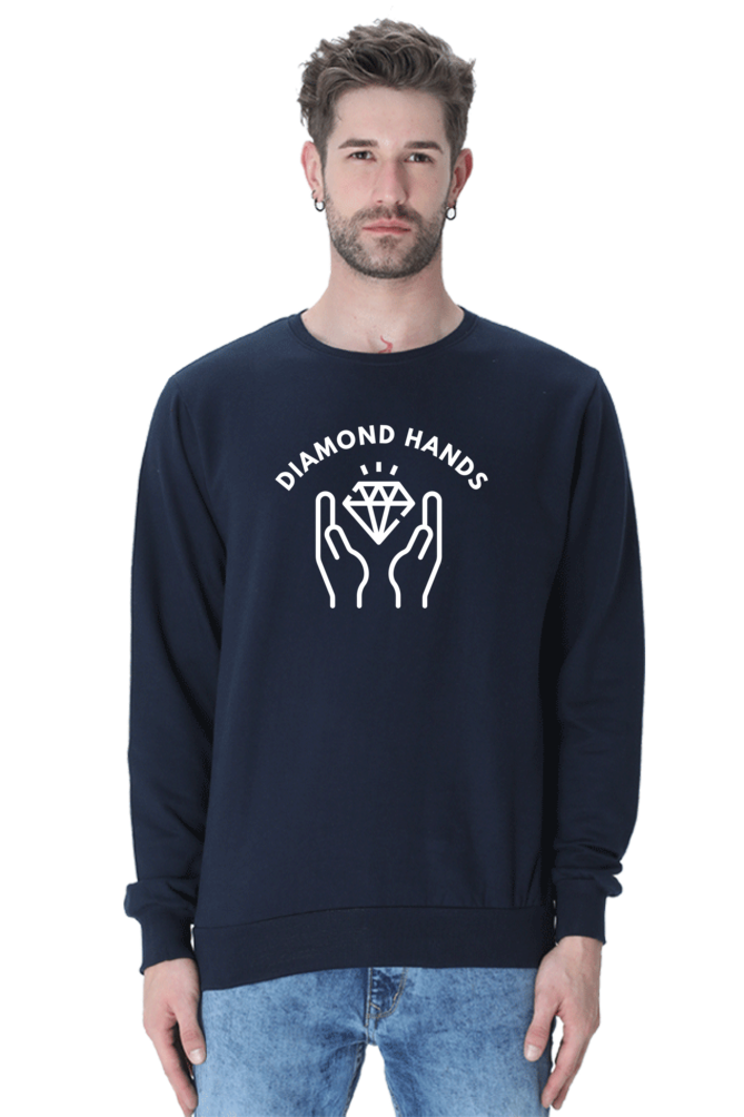 Diamond Hands (Sweatshirt) - tickermart.com