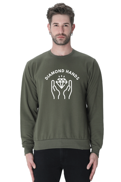 Diamond Hands (Sweatshirt) - tickermart.com