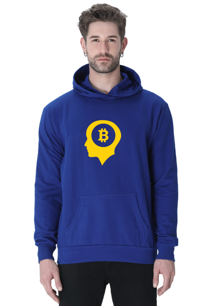 BTC inside brain (Hoodie) - tickermart.com