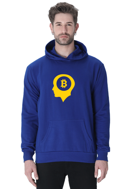 BTC inside brain (Hoodie) - tickermart.com