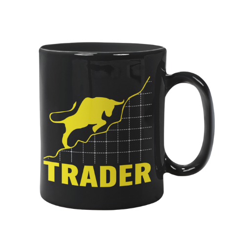 Bull Trader (Coffee Mug) - tickermart.com