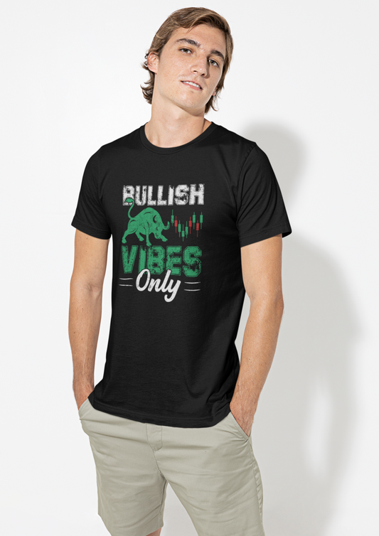 Bullish Vibes Only (T-Shirt) - tickermart.com