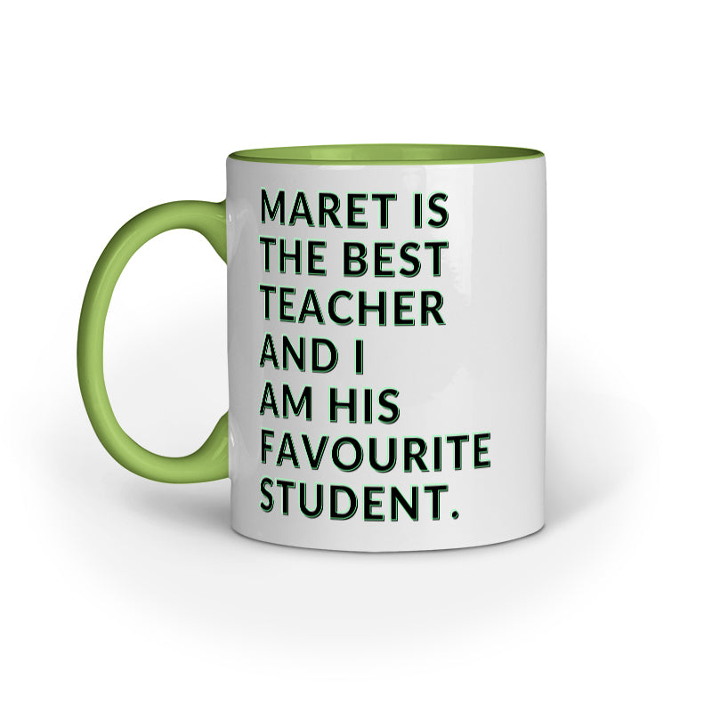 Market is the Best Teacher (Coffee Mug) - tickermart.com