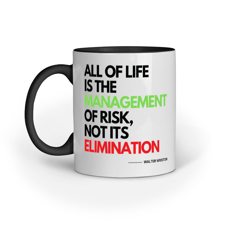 Risk Management (Coffee Mug) - tickermart.com