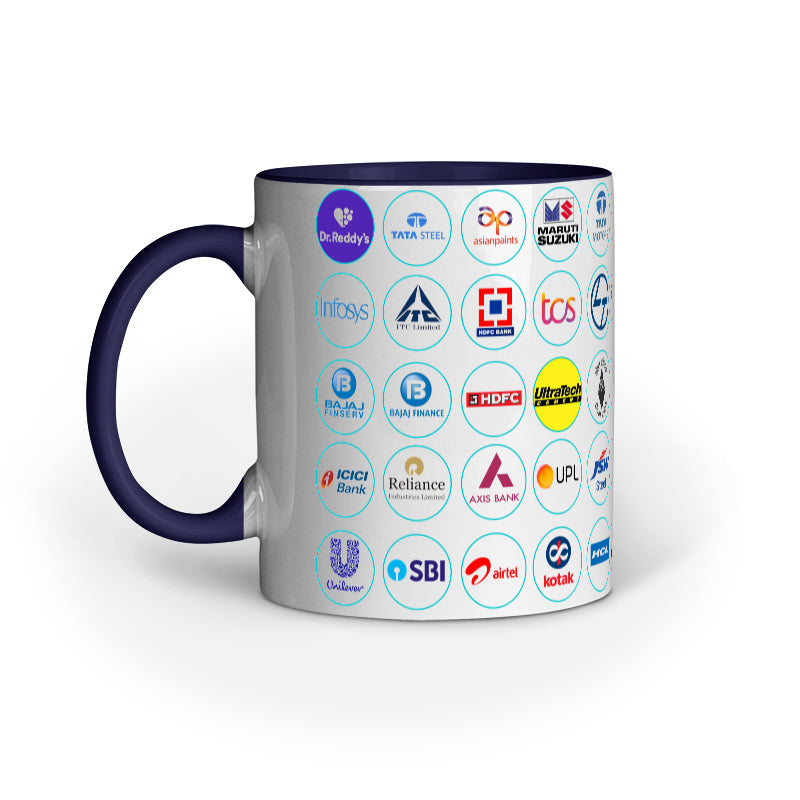 Nifty 50 Companies(Coffee Mug) - tickermart.com